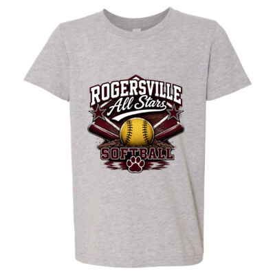 Customized Back - Youth CVC Unisex Jersey Tee Thumbnail