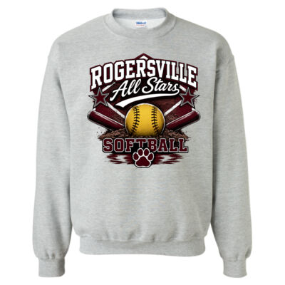Customized Back - Heavy Blend Crewneck Sweatshirt Thumbnail