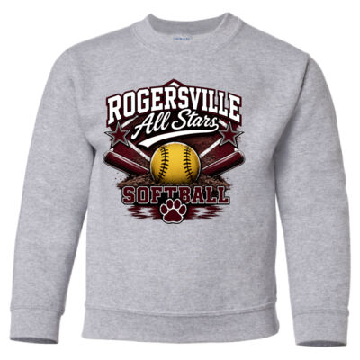 All Stars  - Heavy Blend Youth Crewneck Sweatshirt Thumbnail