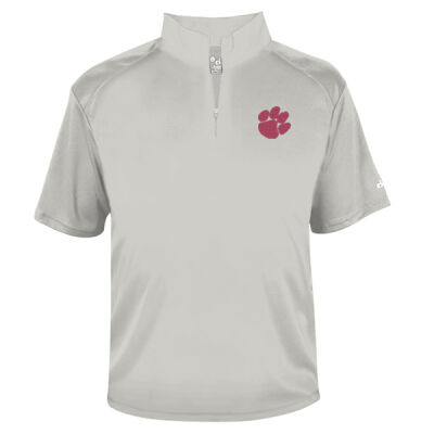 EMB Tiger Paw - B-Core Quarter-Zip T-Shirt Thumbnail