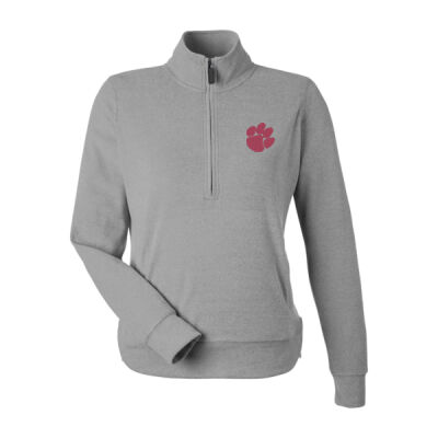 EMB Tiger Paw - Women's Element Fleece Quarter-Zip Sweatshirt Thumbnail