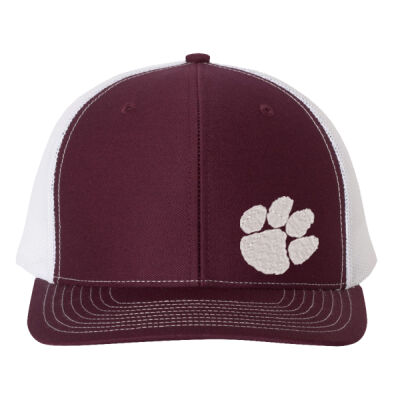EMB Tiger Paw white - Snapback Trucker Cap Thumbnail
