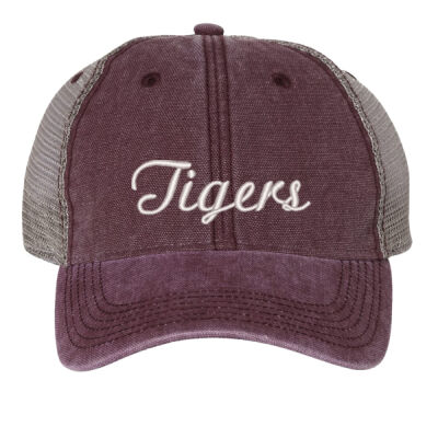 EMB Tigers white - Dashboard Trucker Cap Thumbnail
