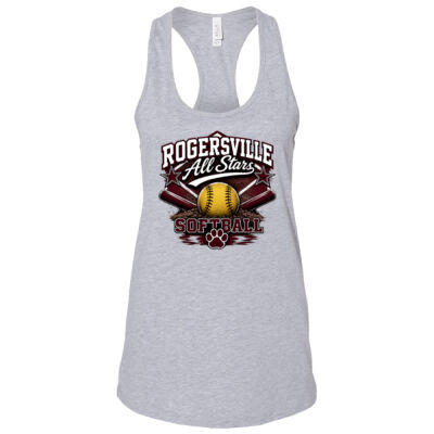 All Stars  - Women's Jersey Racerback Tank Thumbnail